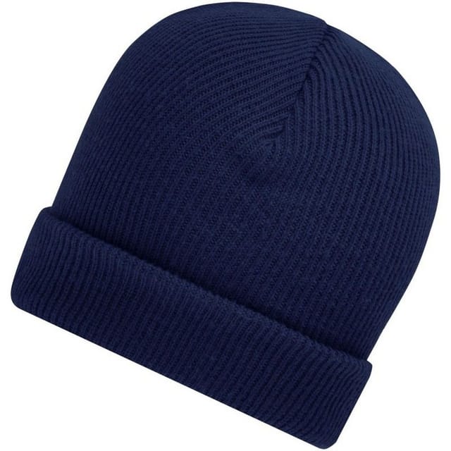 Myrtle Beach Myrtle Beach Men's Knitted Soft Winter Beanie in Navy - 3