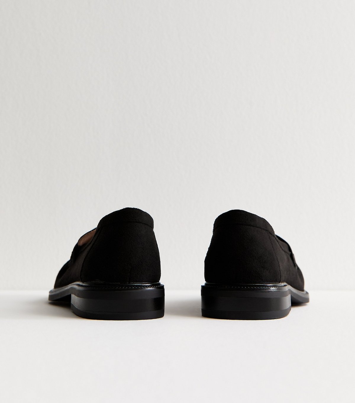 New Look Women's Truffle Black Faux Suede Loafer New Look - 4