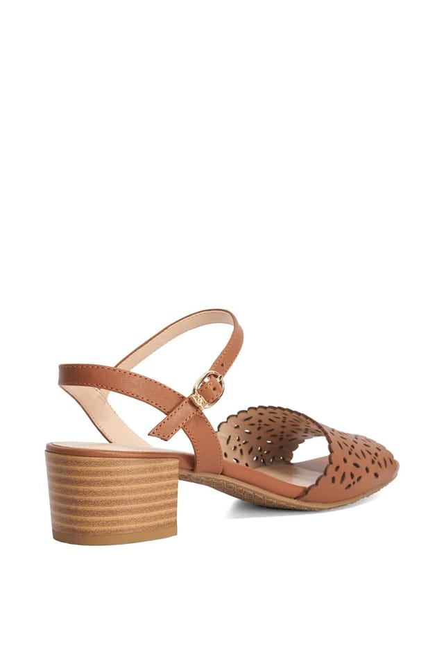 Dune London Dune London Women's 'Josephina' Leather Sandals in Brown - 3