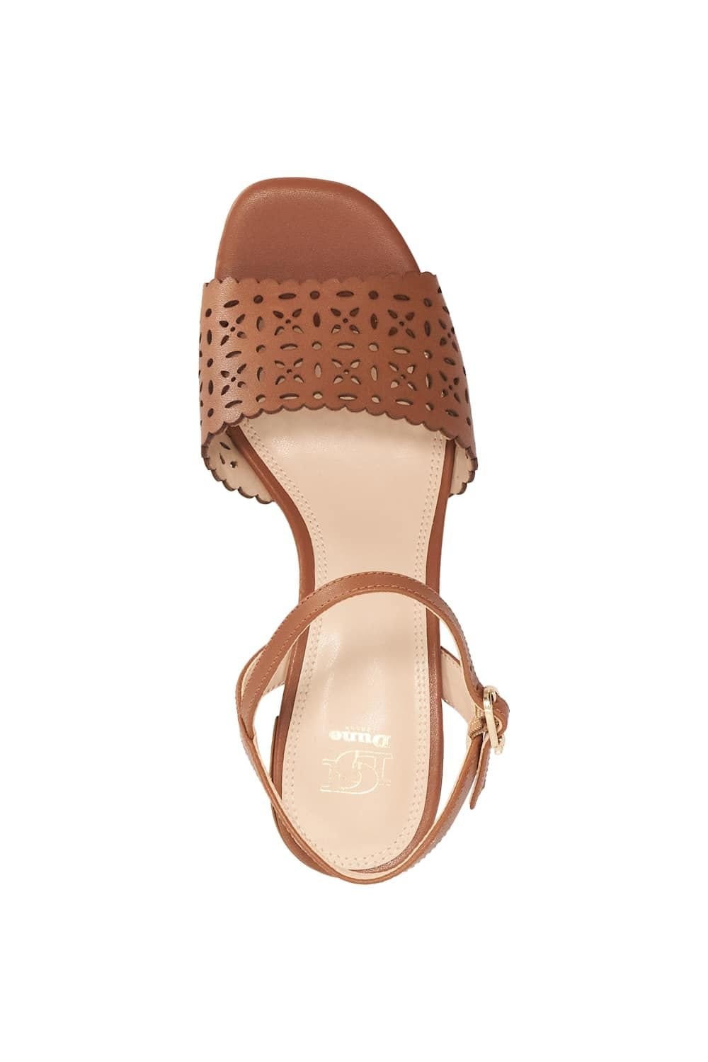 Dune London Dune London Women's 'Josephina' Leather Sandals in Brown - 4