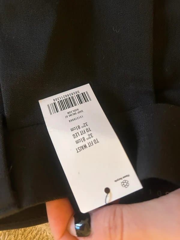 ASOS Design Men’s suit trousers