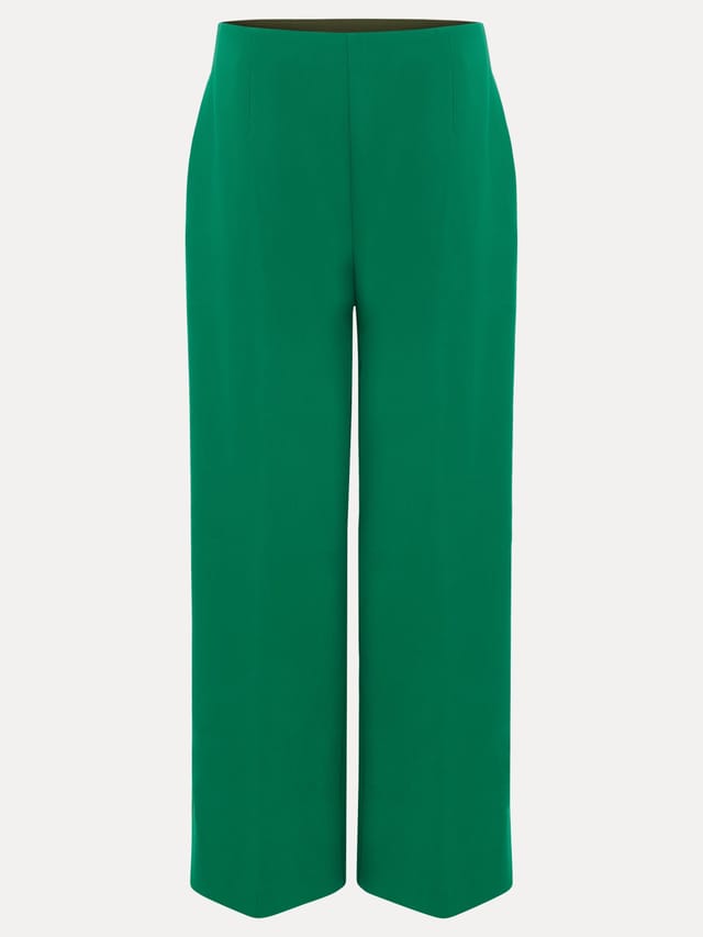 Phase Eight Phase Eight Women's Aubrielle High-Waist Tailored Trousers in Emerald - 2