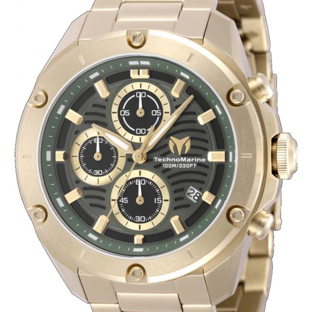TechnoMarine TechnoMarine Men's TM-325016 Oceanico 44mm Quartz Watch in Gold - 2