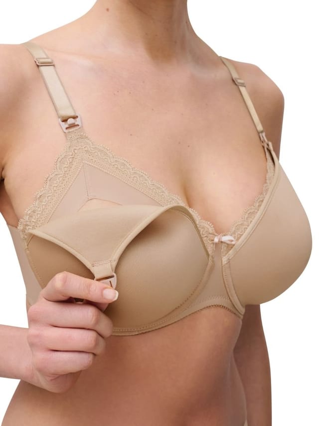 Chantelle Chantelle Women's Speciality Nursing Bra in Beige - 3