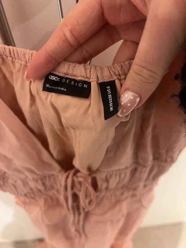 ASOS Dust pink summer dress