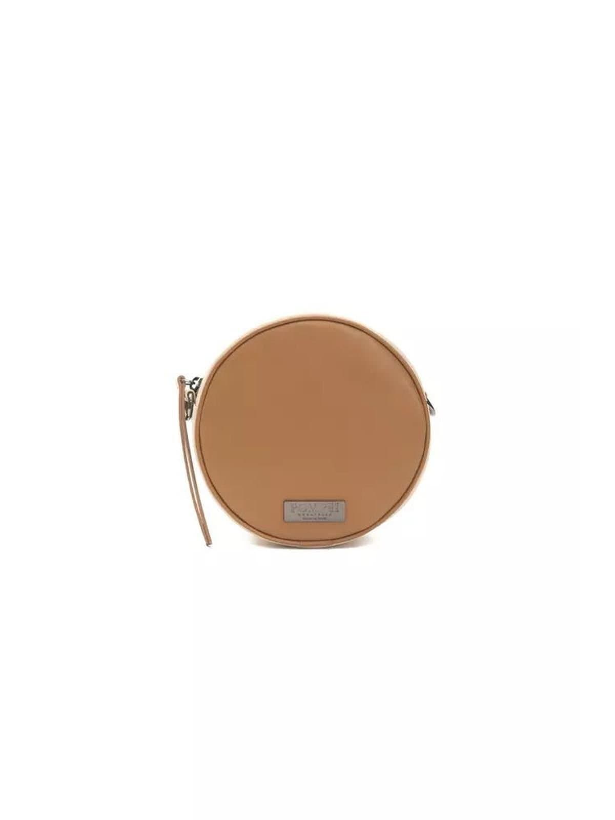 Pompei Donatella Pompei Donatella Brown Leather Crossbody Bag