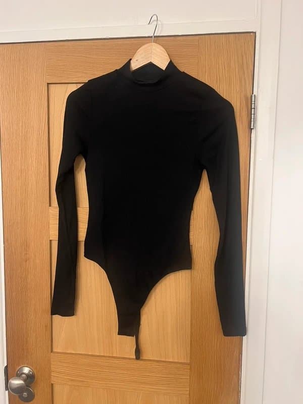 ASOS Black turtleneck bodysuit