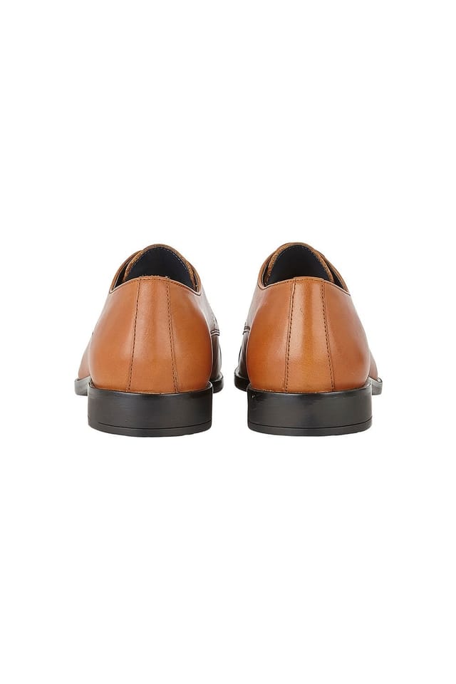 Lotus Lotus Men's 'Euston' Leather Derby Shoes in Tan - 3