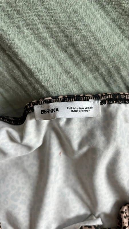 Bershka leopard print cami top