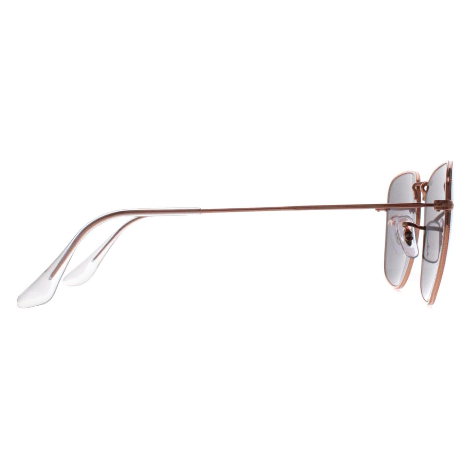 Ray-Ban Ray-Ban Men's Square Rose Gold Dark Grey RB3857 Frank - 4