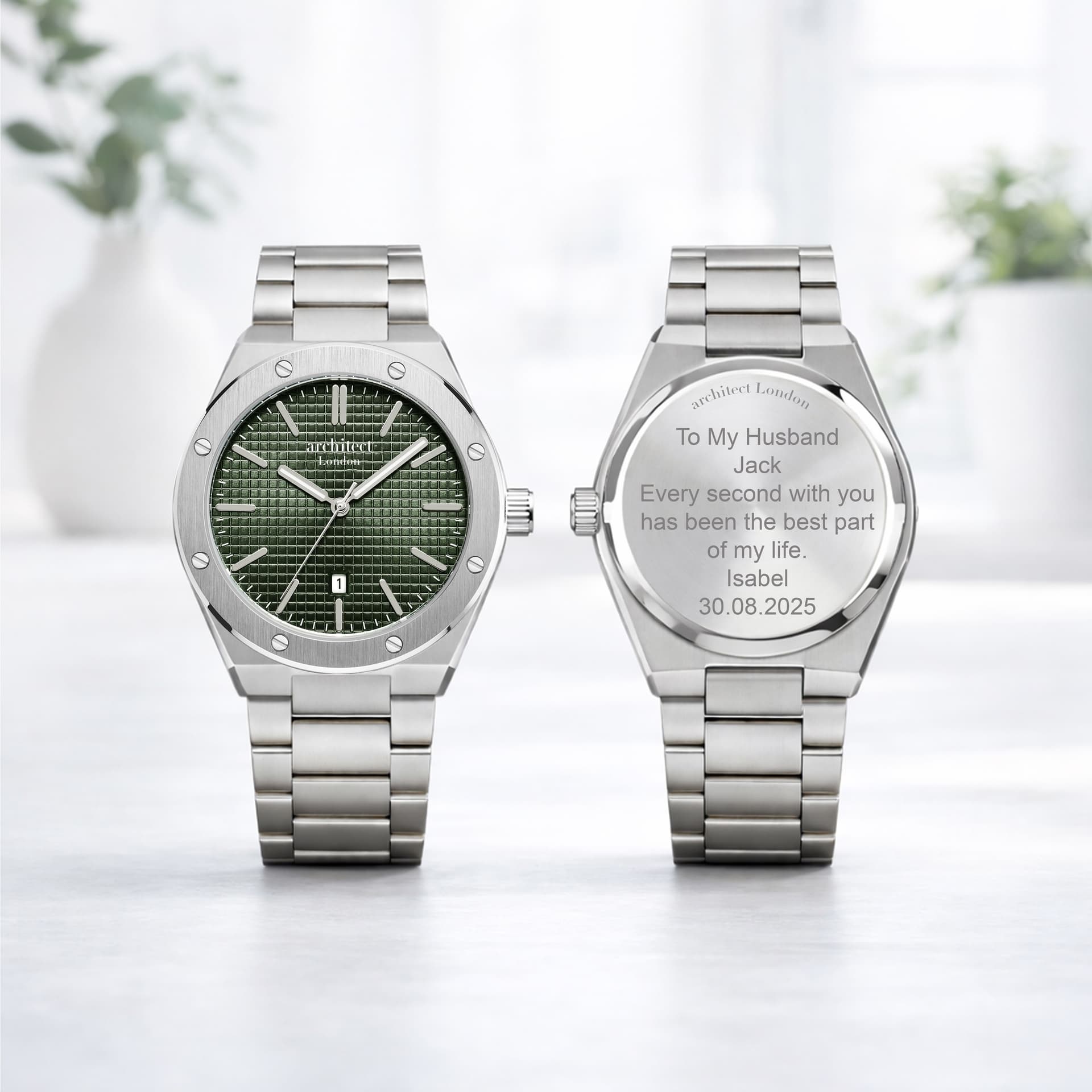 Wear We Met Wear We Met Green Architect London Watch