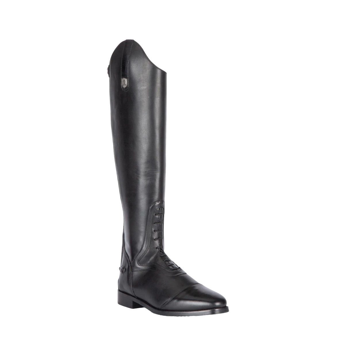 Moretta Moretta Men's Tivoli Leather Field Boots in Black - 3