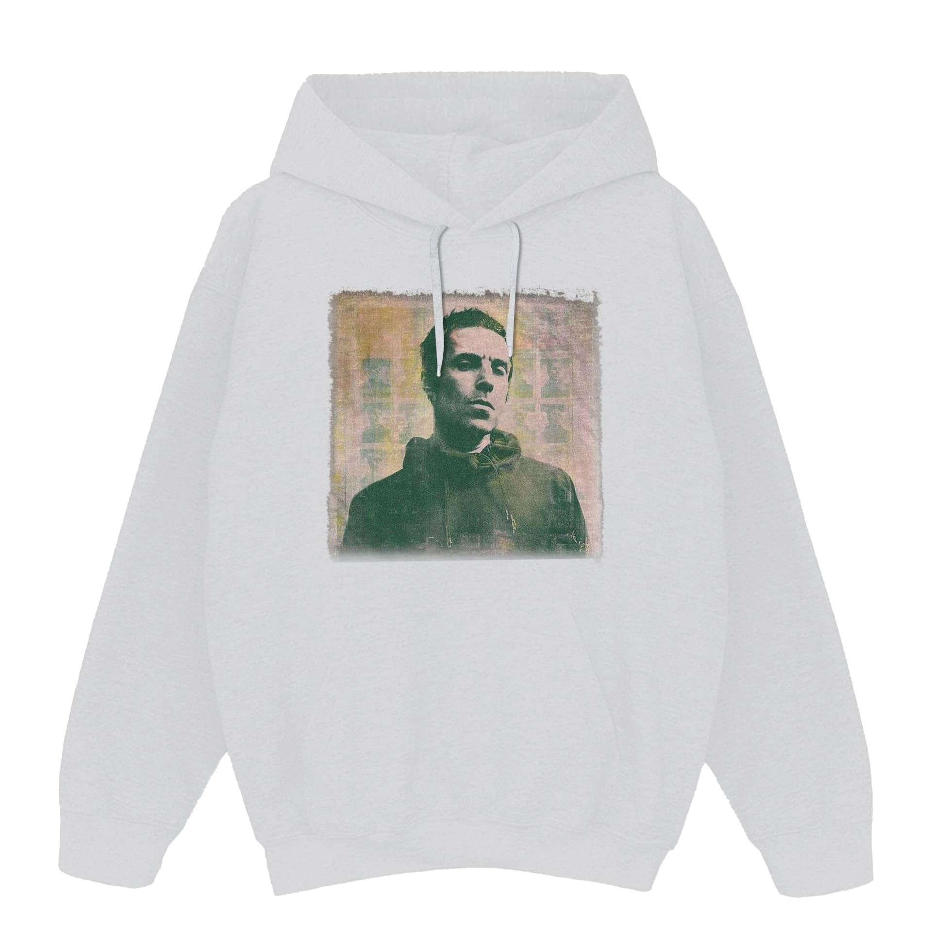 Liam Gallagher Liam Gallagher Men's Album Hoodie in Off-White
