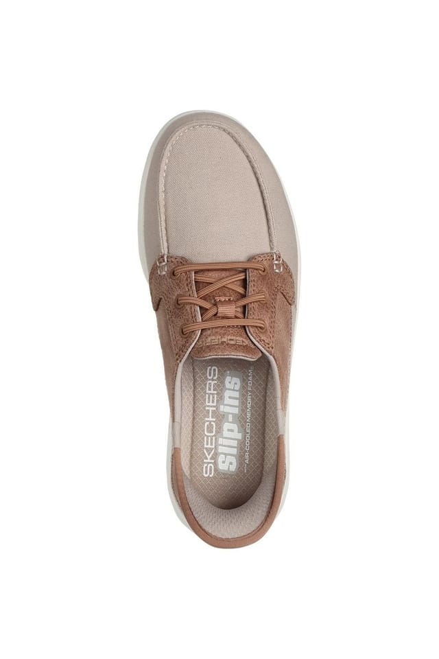 Skechers Skechers Women's On-the-GO Flex - Palmilla Boat Shoe in Taupe - 3