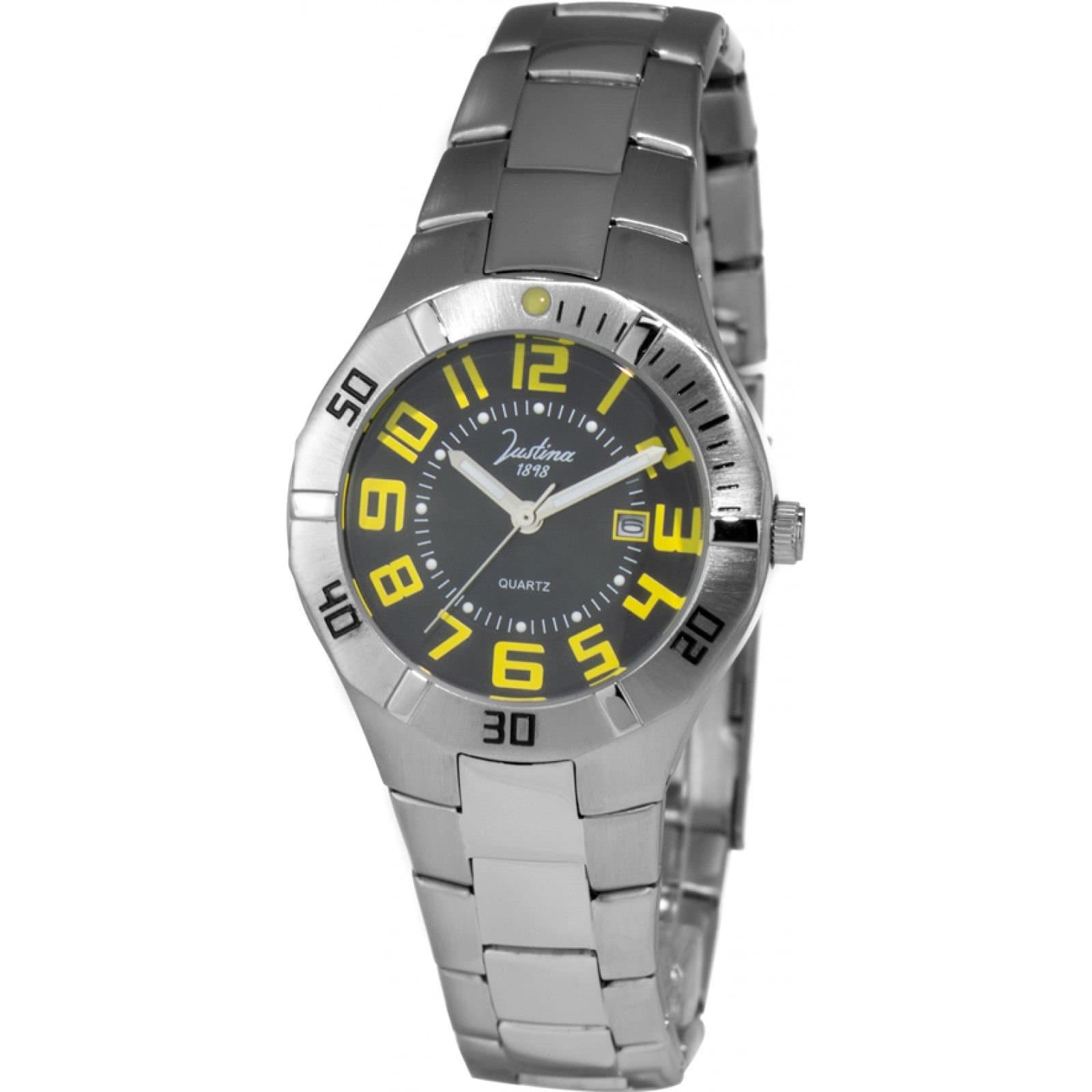 Justina Justina Women's JPN14 35mm Quartz Watch in Silver