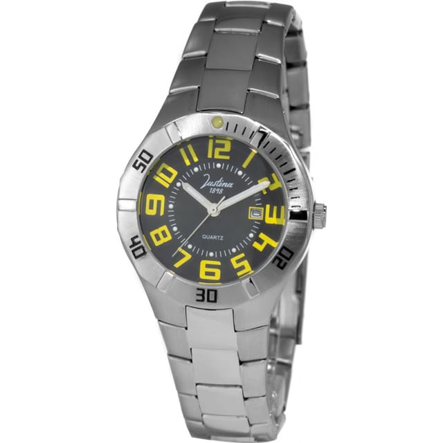 Justina Justina Women's JPN14 35mm Quartz Watch in Silver - 2