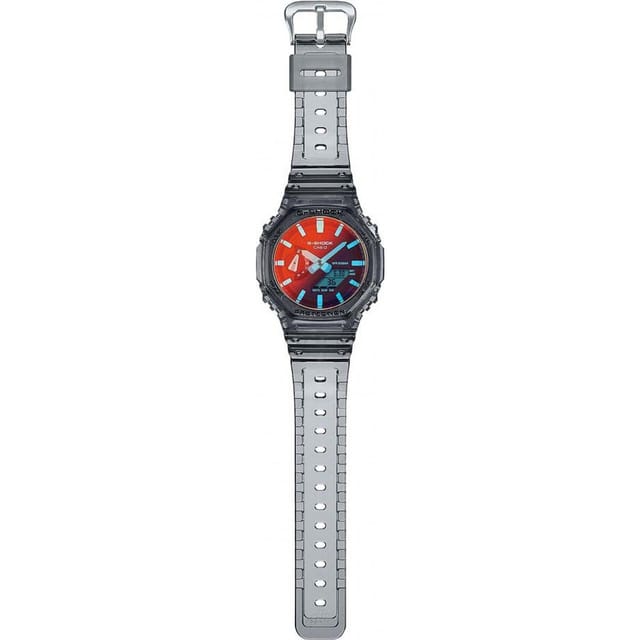 Casio Casio Men's GA-2100TLS-8AER G-Shock 45mm Quartz Watch in Clear - 2