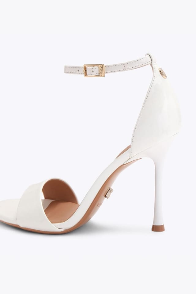 Carvela Carvela Women's 'Incanto Sandal' Patent Heels in White - 3