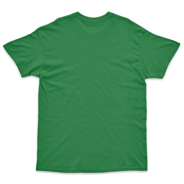 Bad Zebedee Bad Zebedee Men's Retro Lines Narrowboat T-Shirt in Green - 3