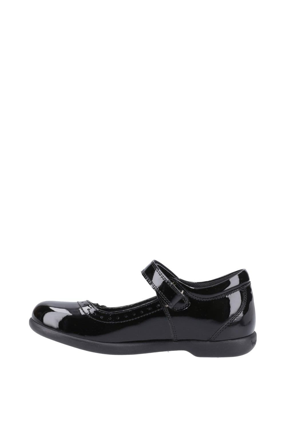 Hush Puppies Hush Puppies Women's Bethany Patent Senior Shoe in Black - 4