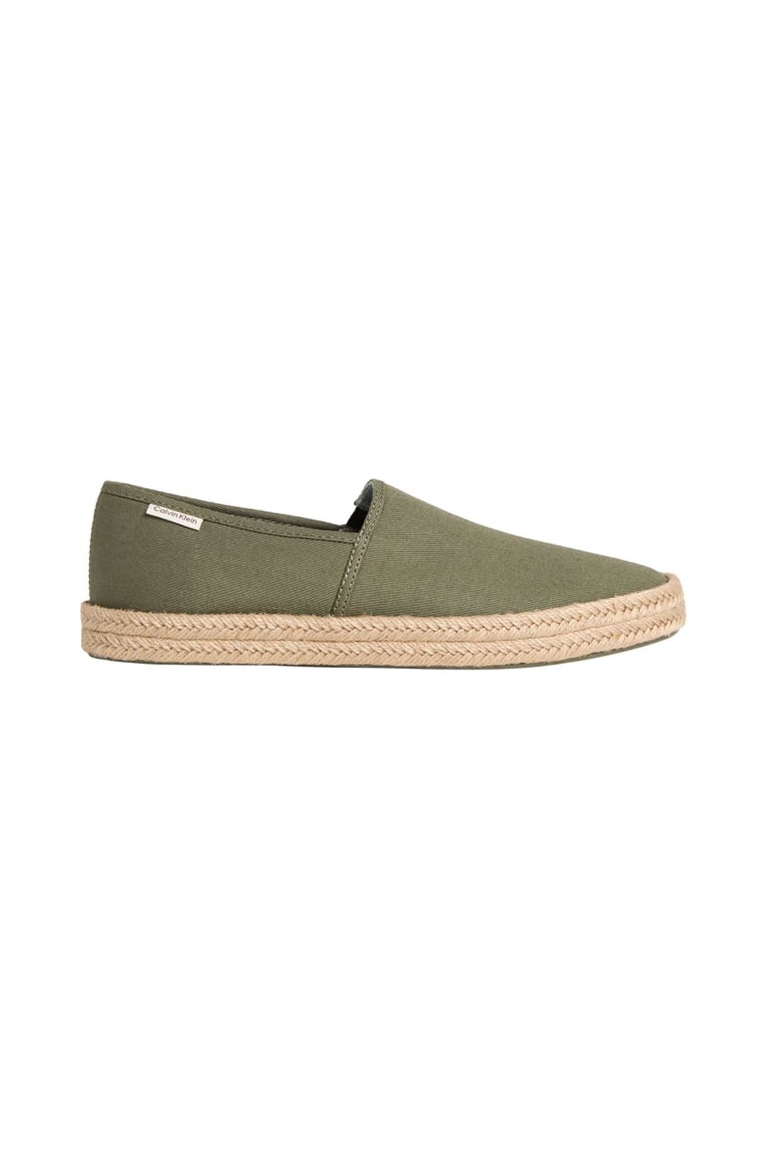 Calvin Klein Calvin Klein Men's Ess Espadrille Cv Deep Lichen Green