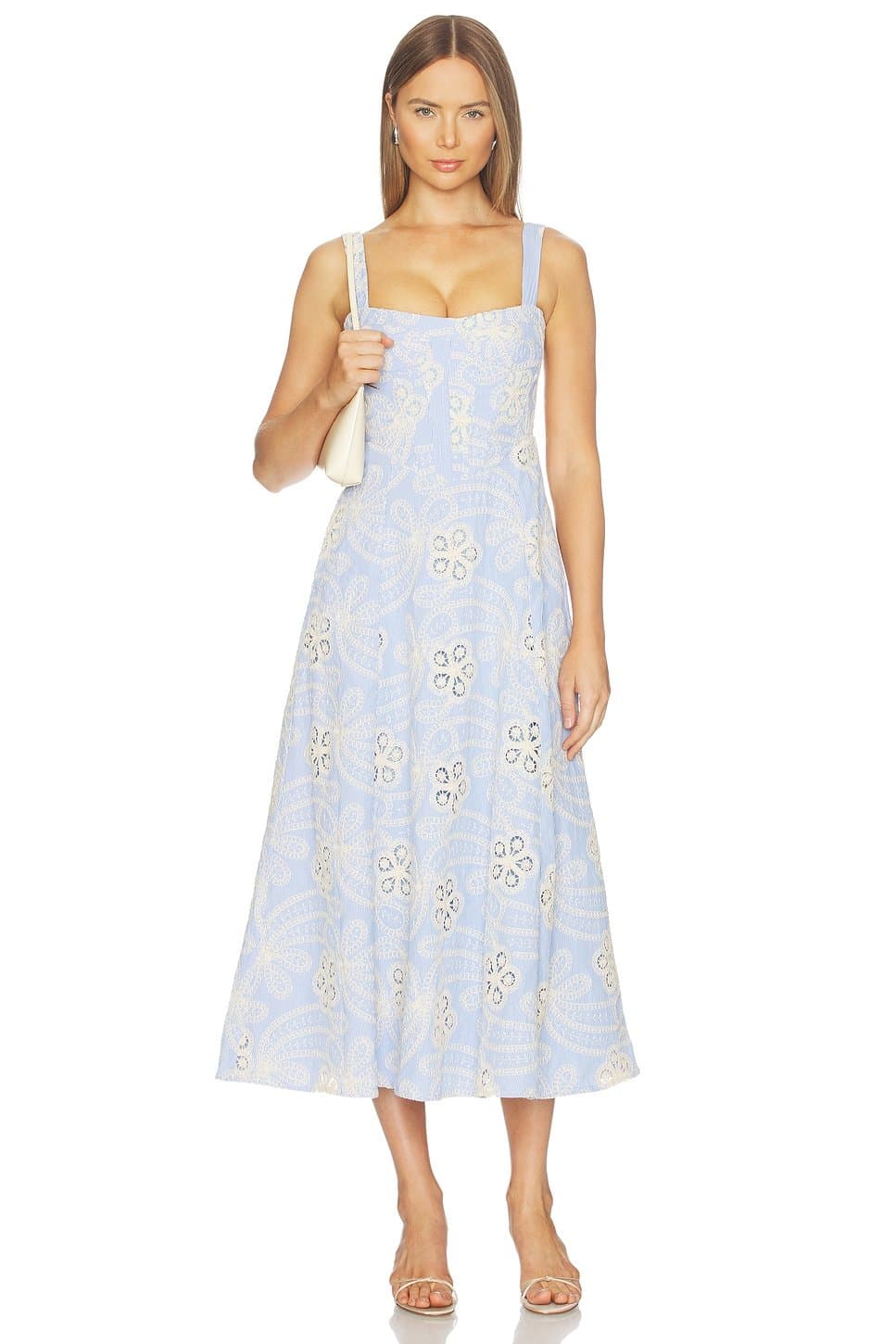 revolve Lilah Corset Midi Dress