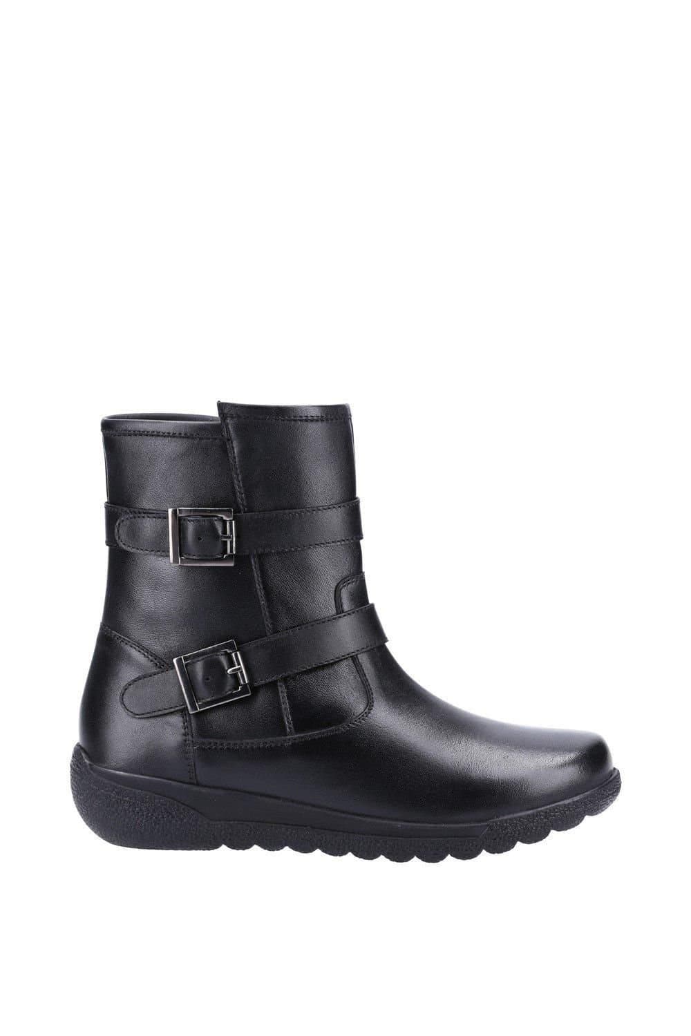 Fleet & Foster Fleet & Foster Women's Zambia Zip Mid Boot in Black