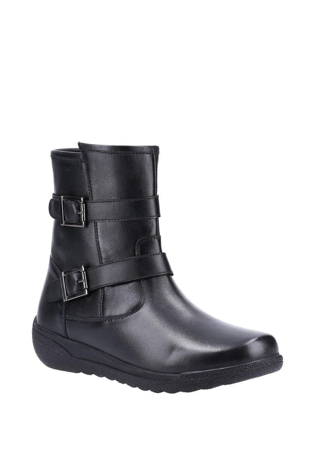 Fleet & Foster Fleet & Foster Women's Zambia Zip Mid Boot in Black - 2