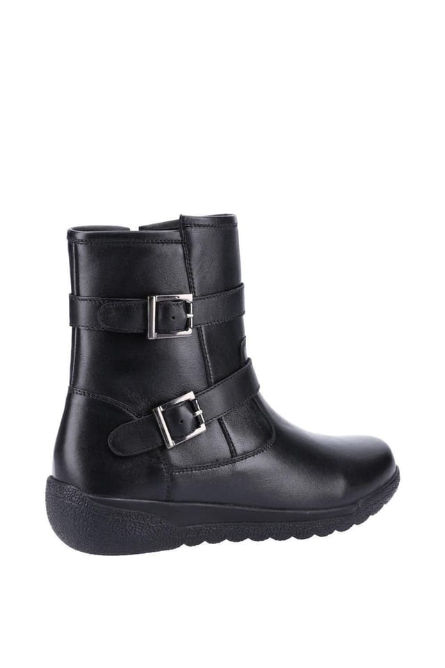 Fleet & Foster Fleet & Foster Women's Zambia Zip Mid Boot in Black - 3