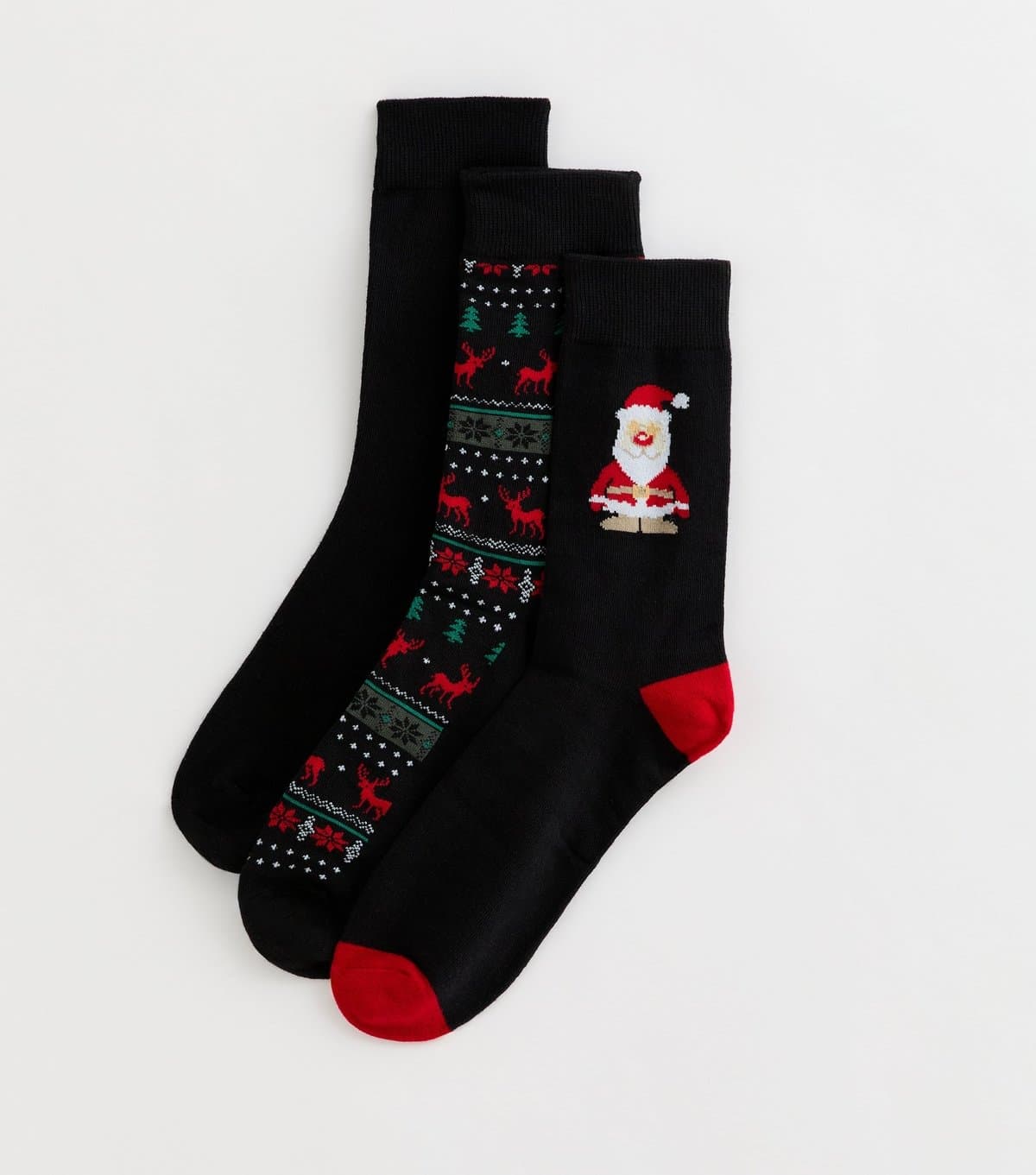 jack & jones Men's Black Ankle Socks Gift Box Jack & Jones New Look