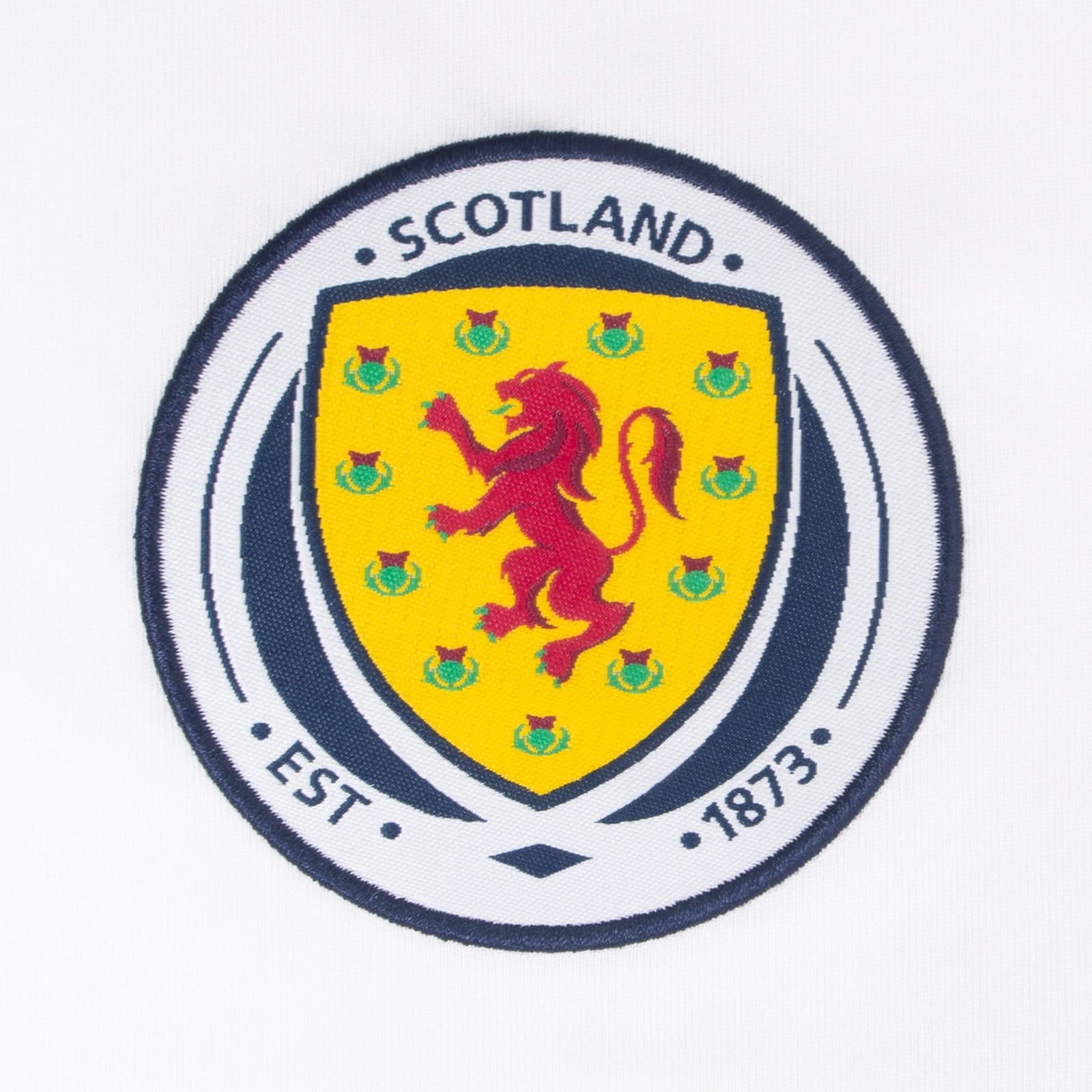 Scottish FA Scottish FA Men's Scotland Adults Poly T-Shirt in White - 4