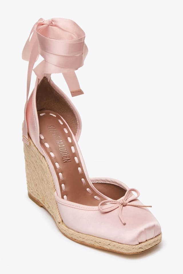 Steve Madden STEVE MADDEN Women's 'Varina Pink Satin' Satin Heels - 2