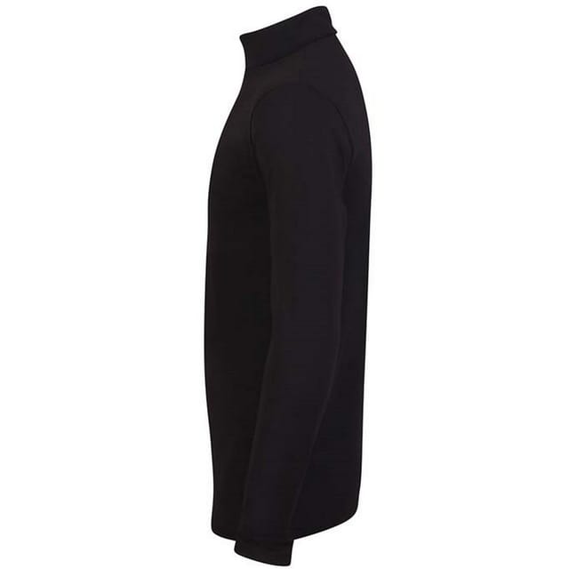 SF Men SF Men Men's Feel Good Roll Neck T-Shirt in Black - 3