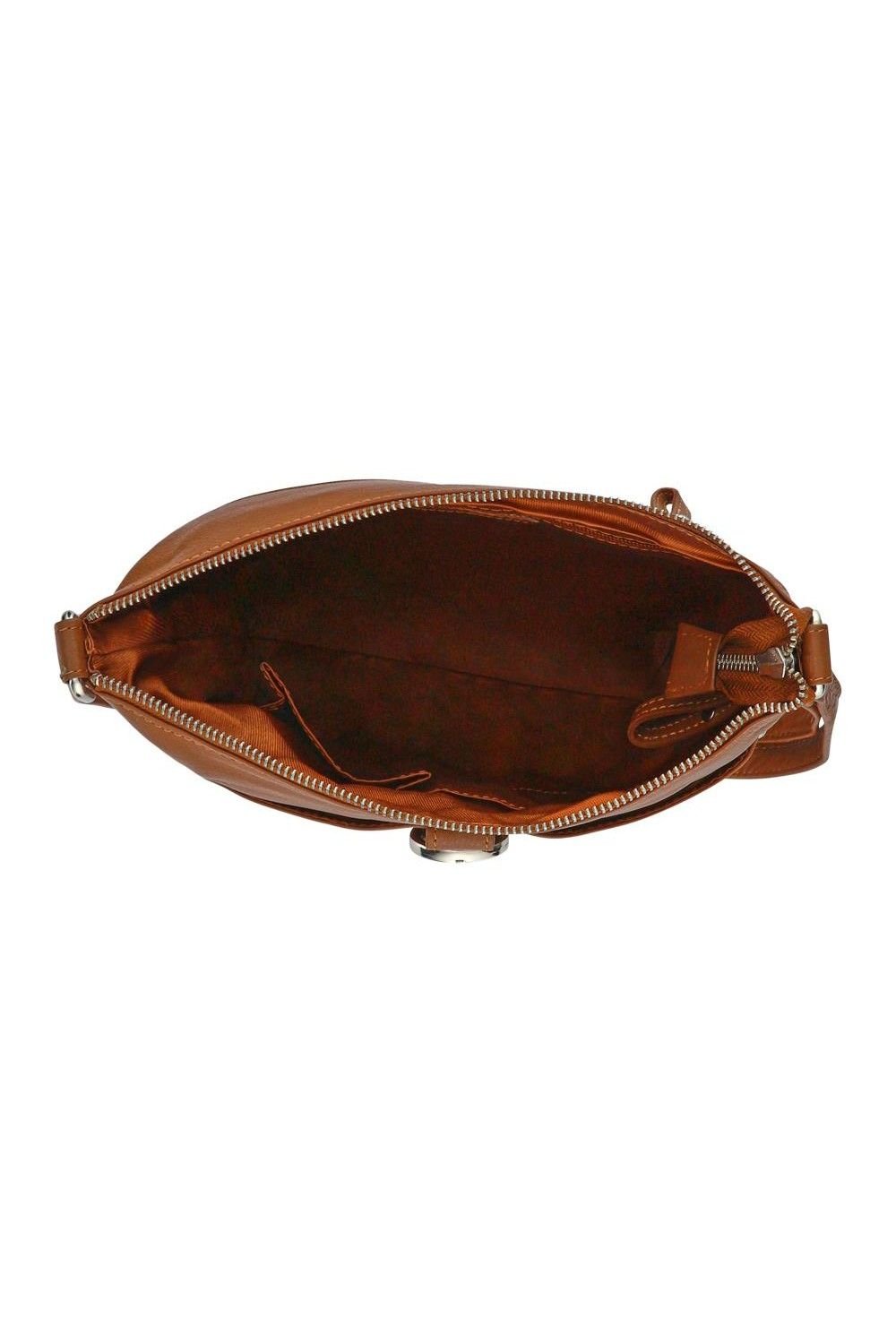 Pavers Pavers Women's Daily Zip-Close Crossbody Bag in Tan - 2