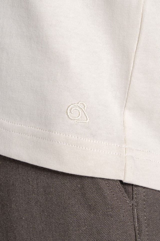 Craghoppers Craghoppers Men's Elements T-shirt in Ecru - 3