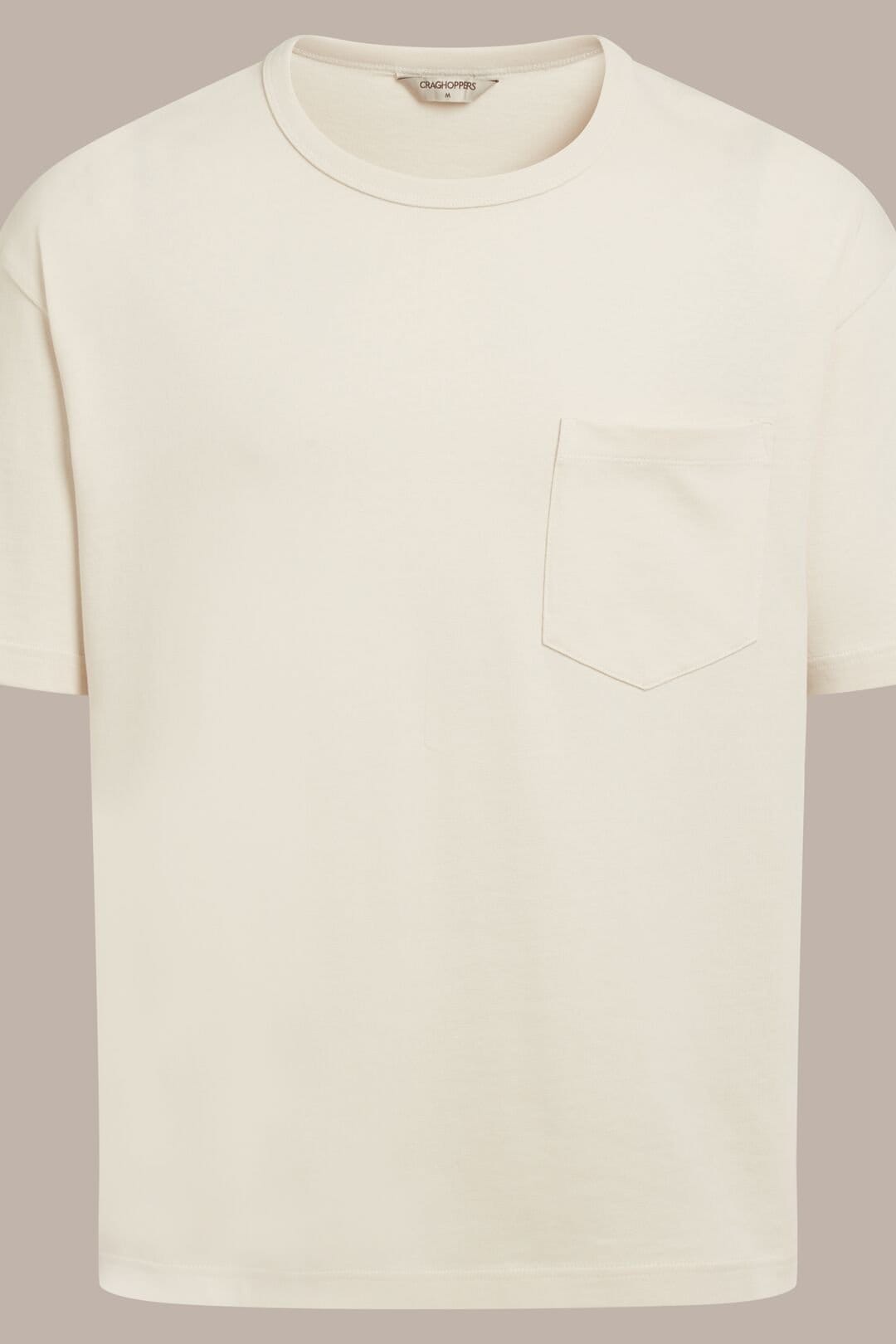 Craghoppers Craghoppers Men's Elements T-shirt in Ecru - 4