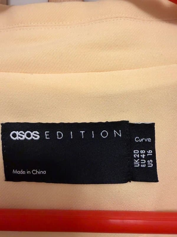 ASOS Asos oversized longline blazer