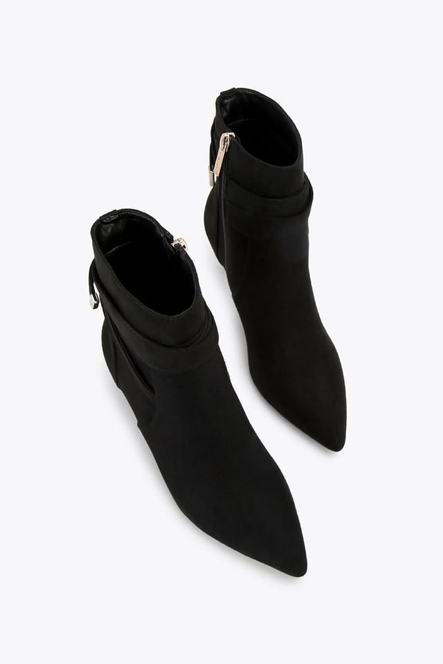 Carvela Carvela Women's 'Tempt Stiletto' Fabric Boots in Black - 2