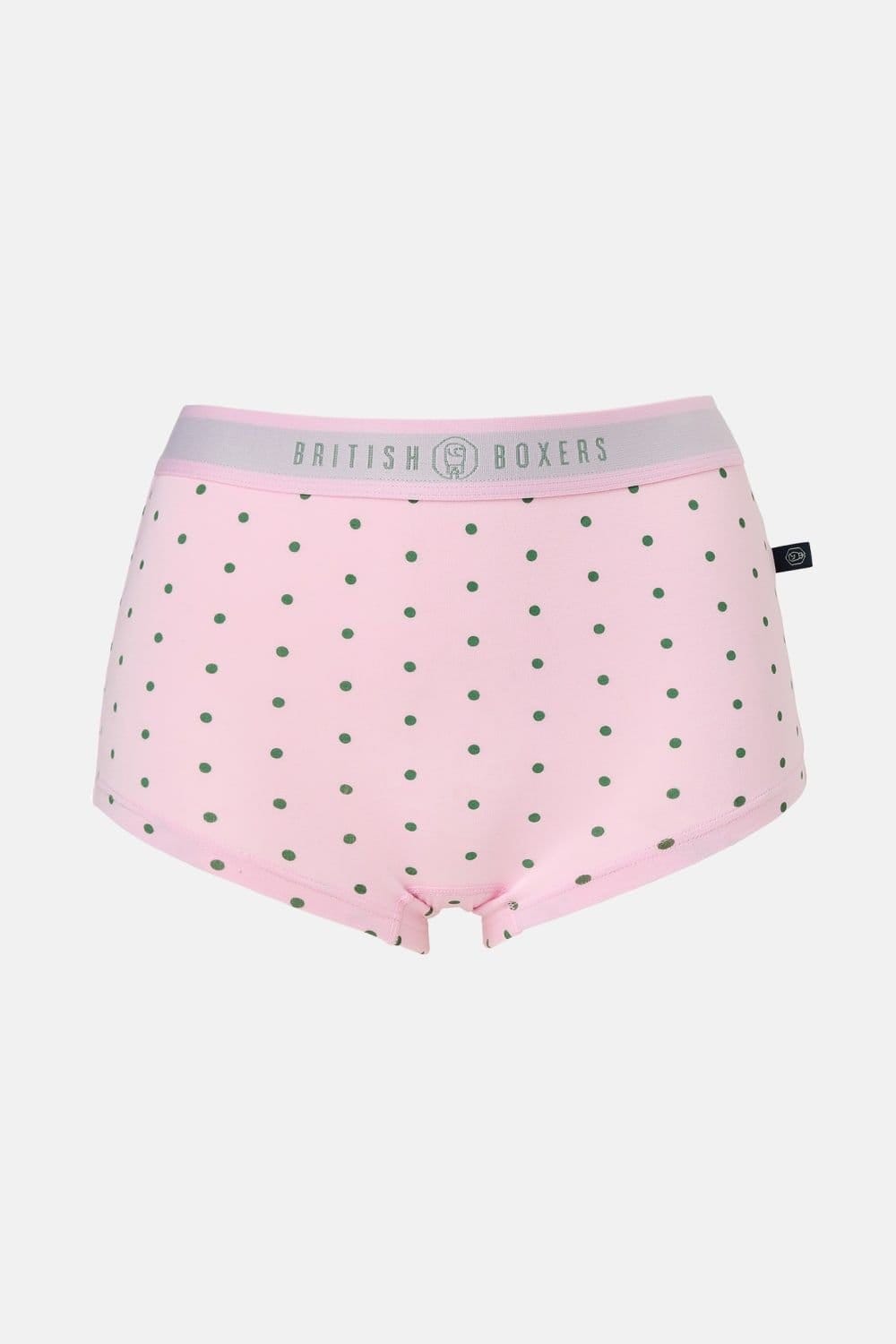 British Boxers British Boxers Women's Pack of Four "Juniper" Bamboo Hipster Boxer Briefs - 4