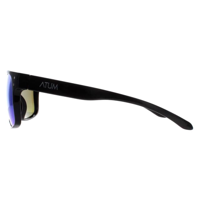 Atum Atum Men's Rectangle Shiny Black Green Mirror Waterhouse - 3
