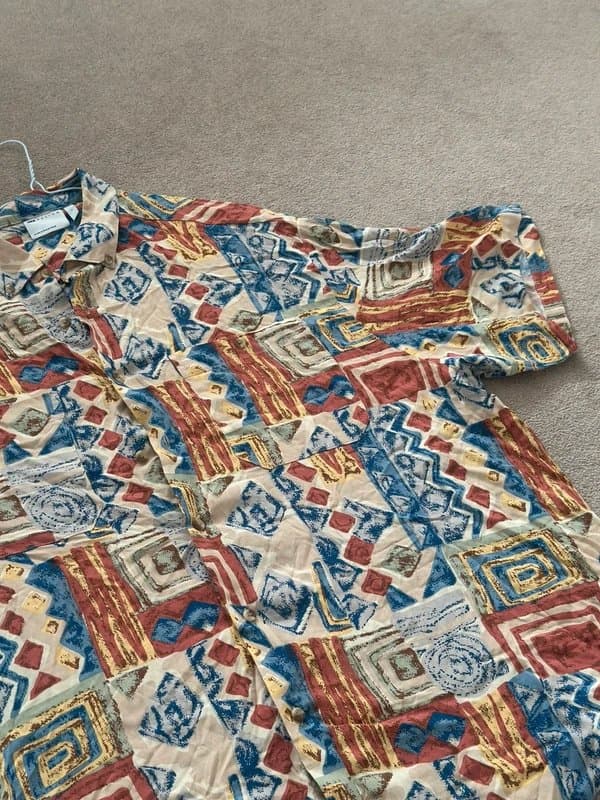 ASOS Men’s ASOS oversized printed shirt