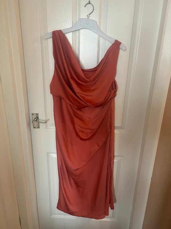 ASOS Asos Off shoulder silk dress