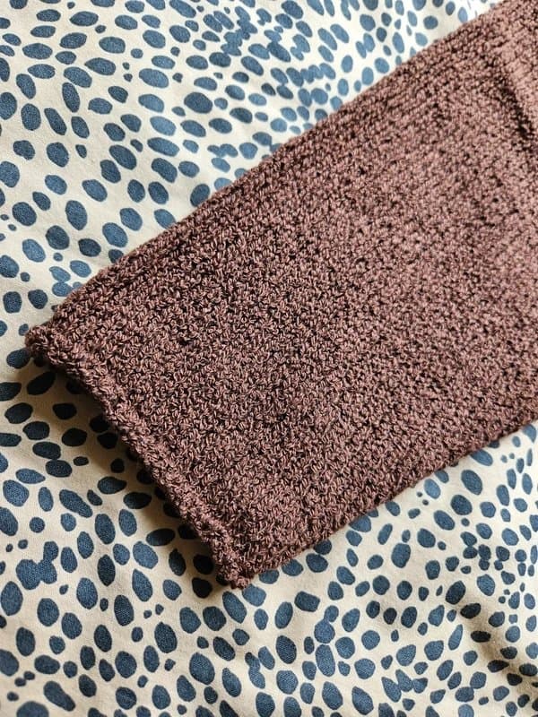 ASOS Asos chocolate brown oversized cotton jumper M