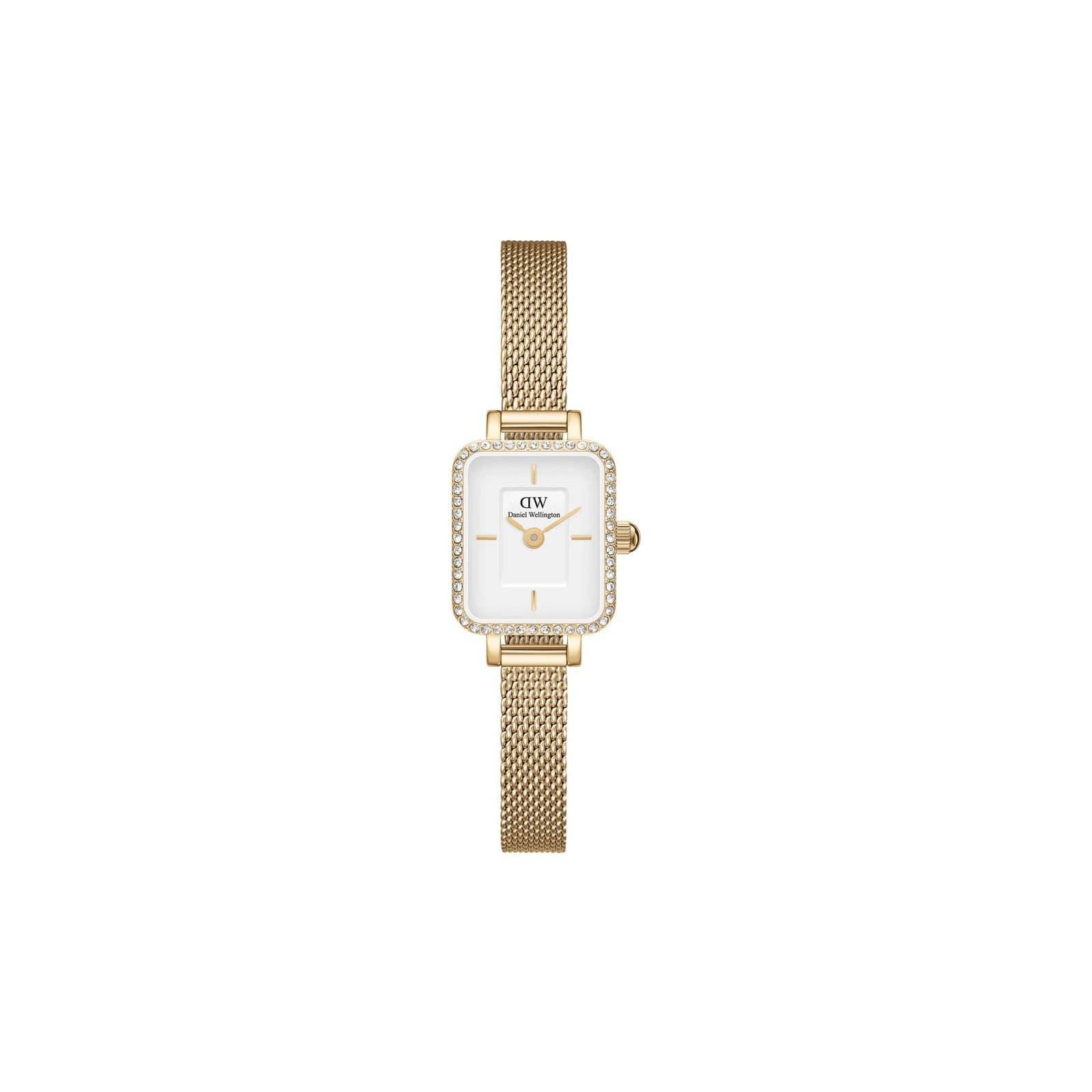 Daniel Wellington Daniel Wellington Women's DW00100730 Quadro 15mm Quartz Watch in Gold