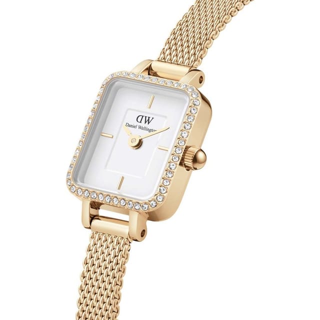 Daniel Wellington Daniel Wellington Women's DW00100730 Quadro 15mm Quartz Watch in Gold - 2