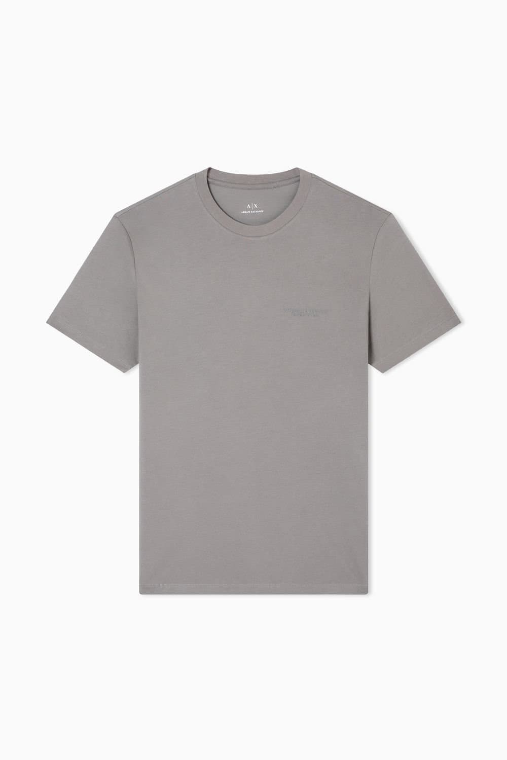 Armani Exchange Armani Exchange Taupe Crew Neck T-Shirt