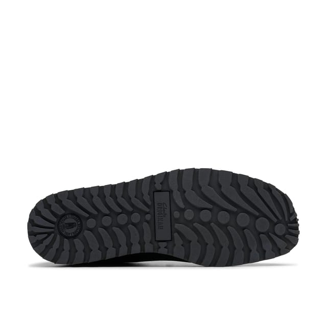Clarks Clarks Men's Walla Scout Lo Black Suede Wallabee - 3