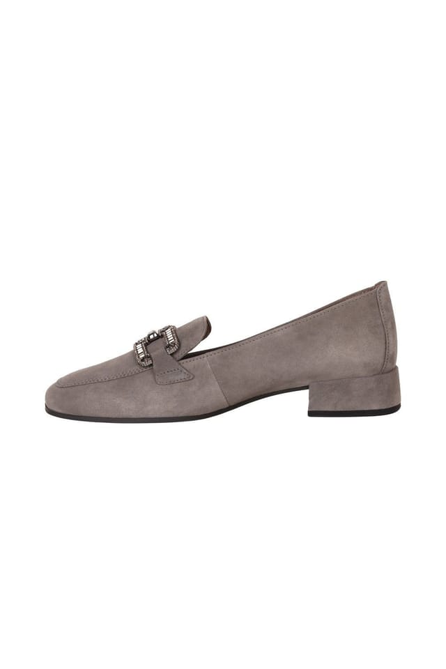 Gabor Gabor Women's 'Gift' Low Heeled Loafers in Taupe - 2
