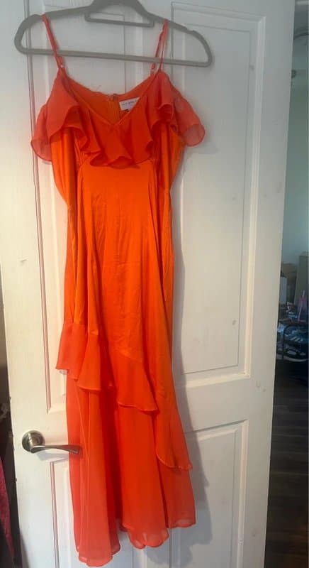 Never Fully Dressed Orange never fully dressed dress size 12