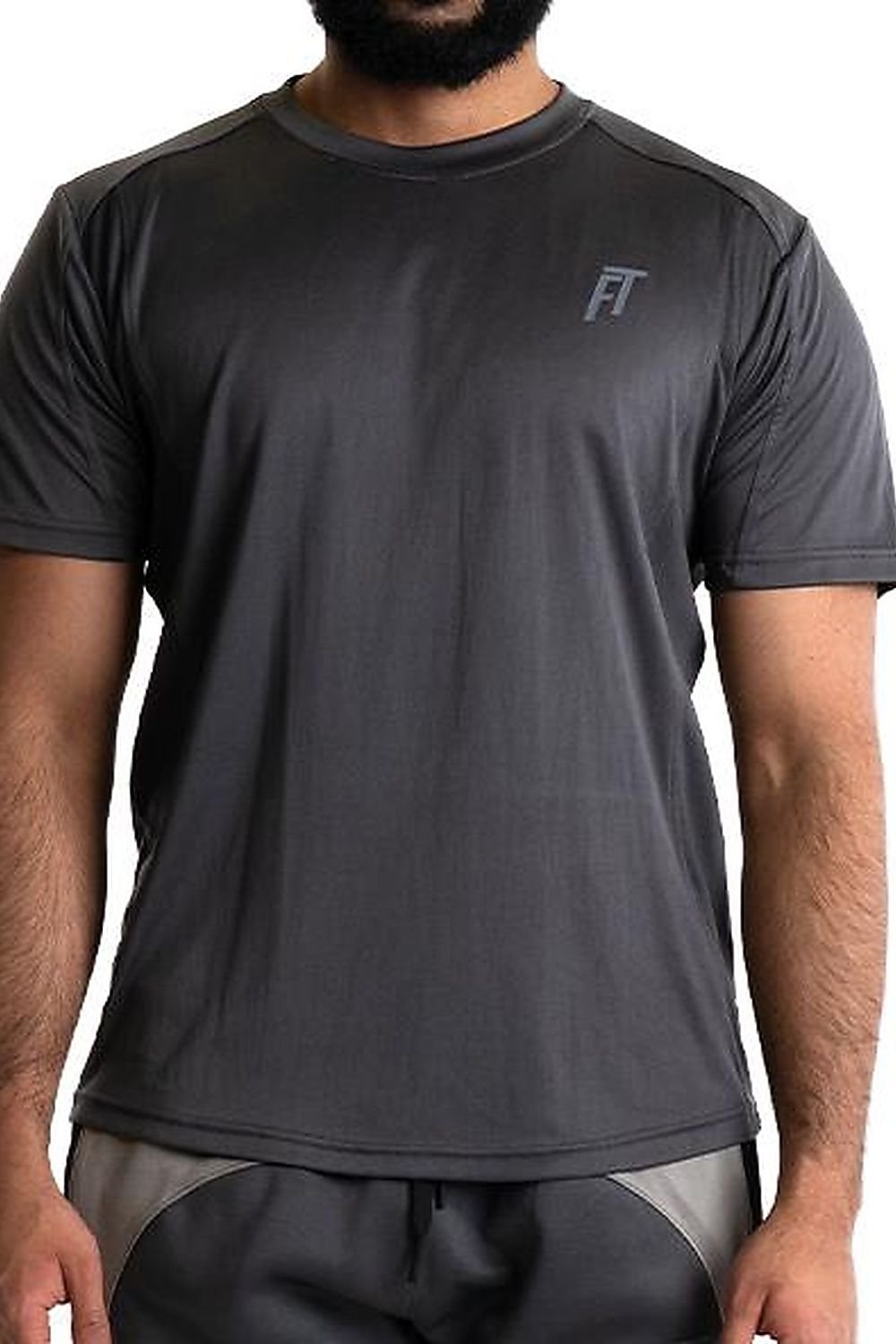 Foster Taylor Foster Taylor Men's Gym T-Shirt in Grey - 2